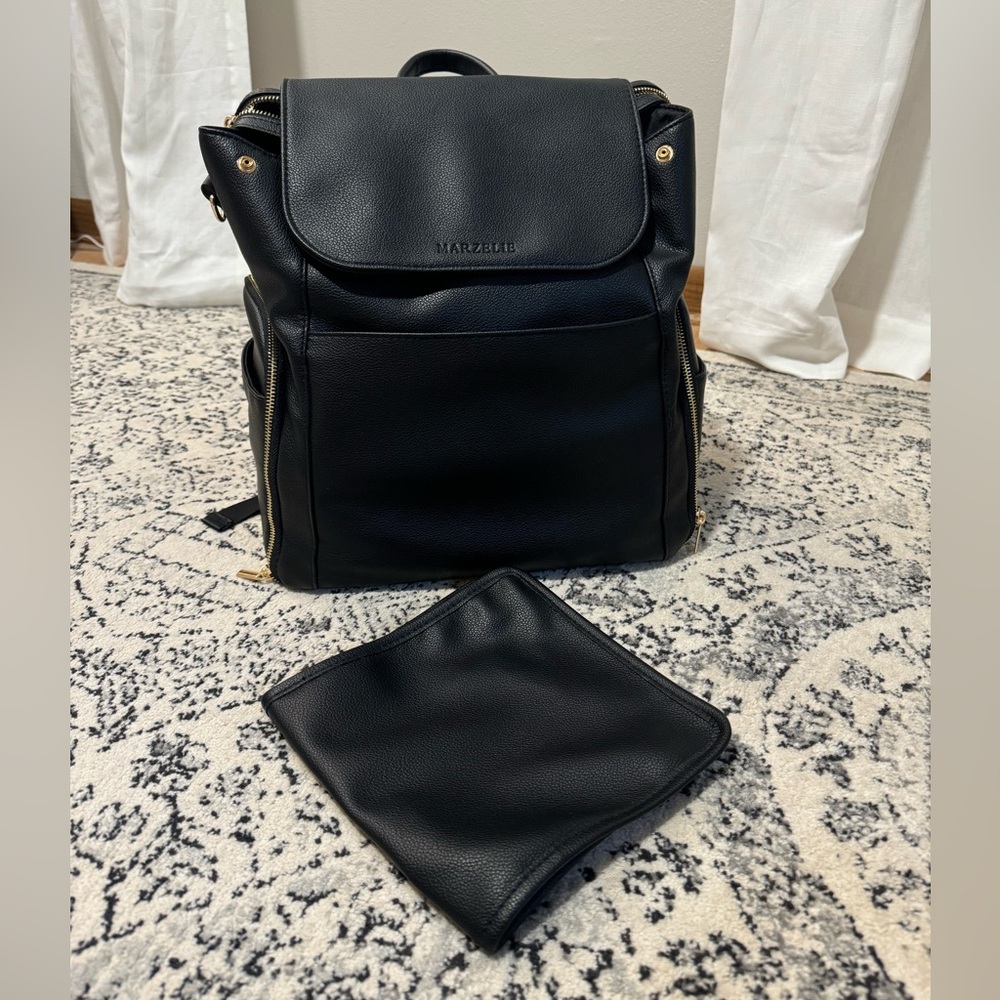 Marzelie Vegan Leather Pumping Bag
